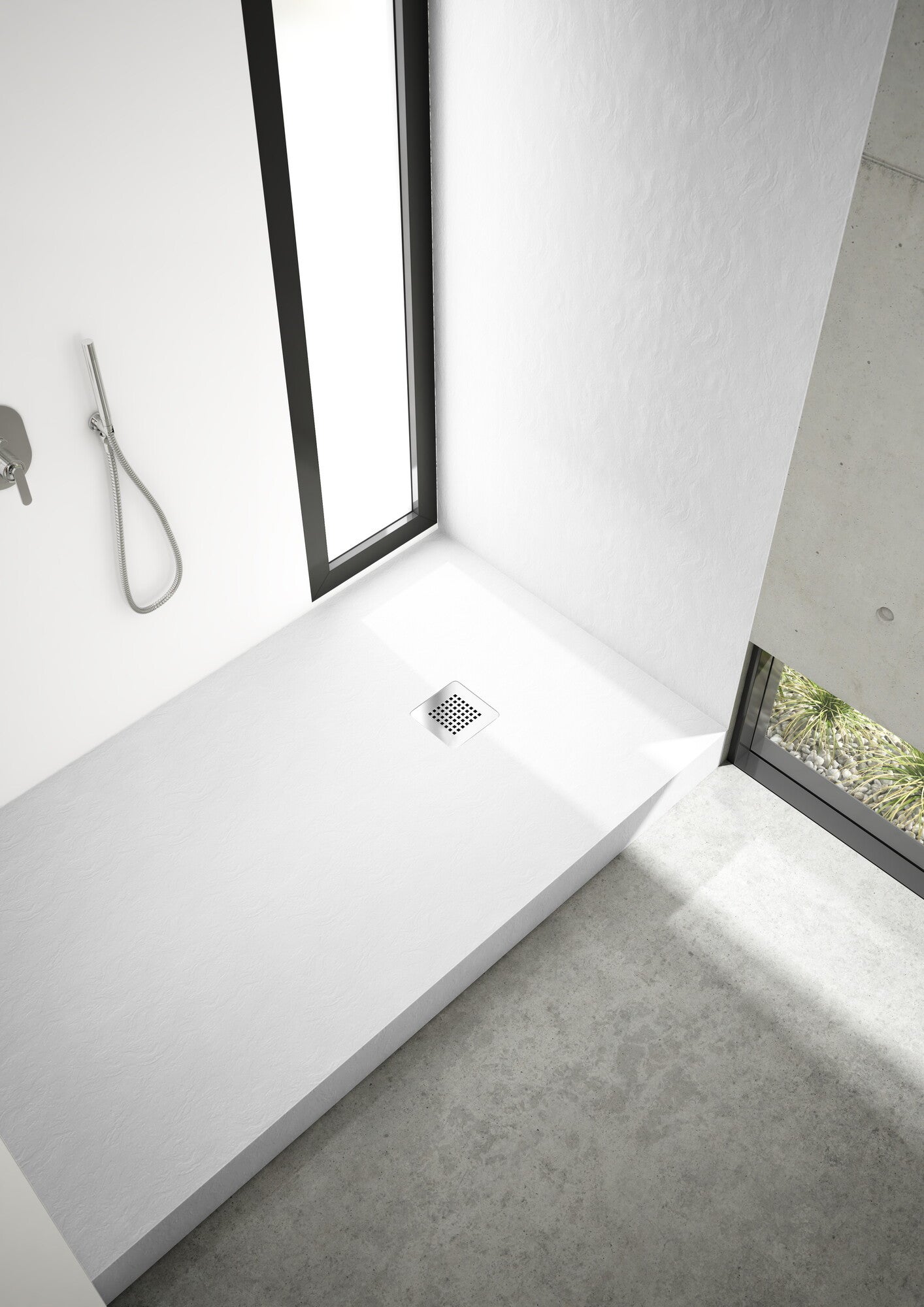 Ścianka prysznicowa Sched-pol Shower Plate 210x100 cm BRC9297BST 1