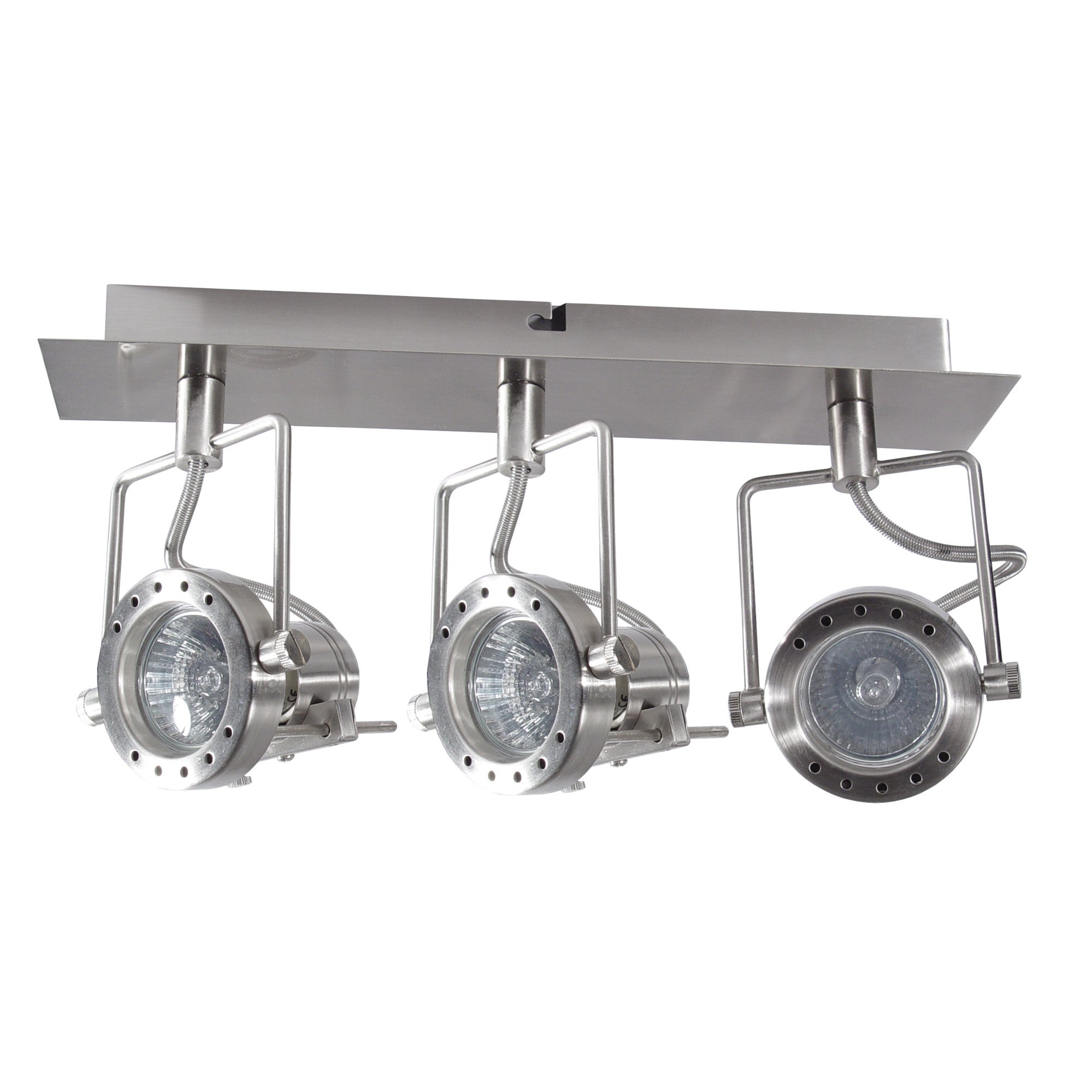 Oprawa scienno-sufitowa Sonda 3x50W GU10 satynowy chrom
