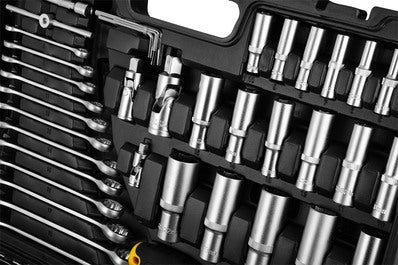 Zestaw kluczy 219 elementów 1/2", 3/8", 1/4" - TOPEX 38D853 6