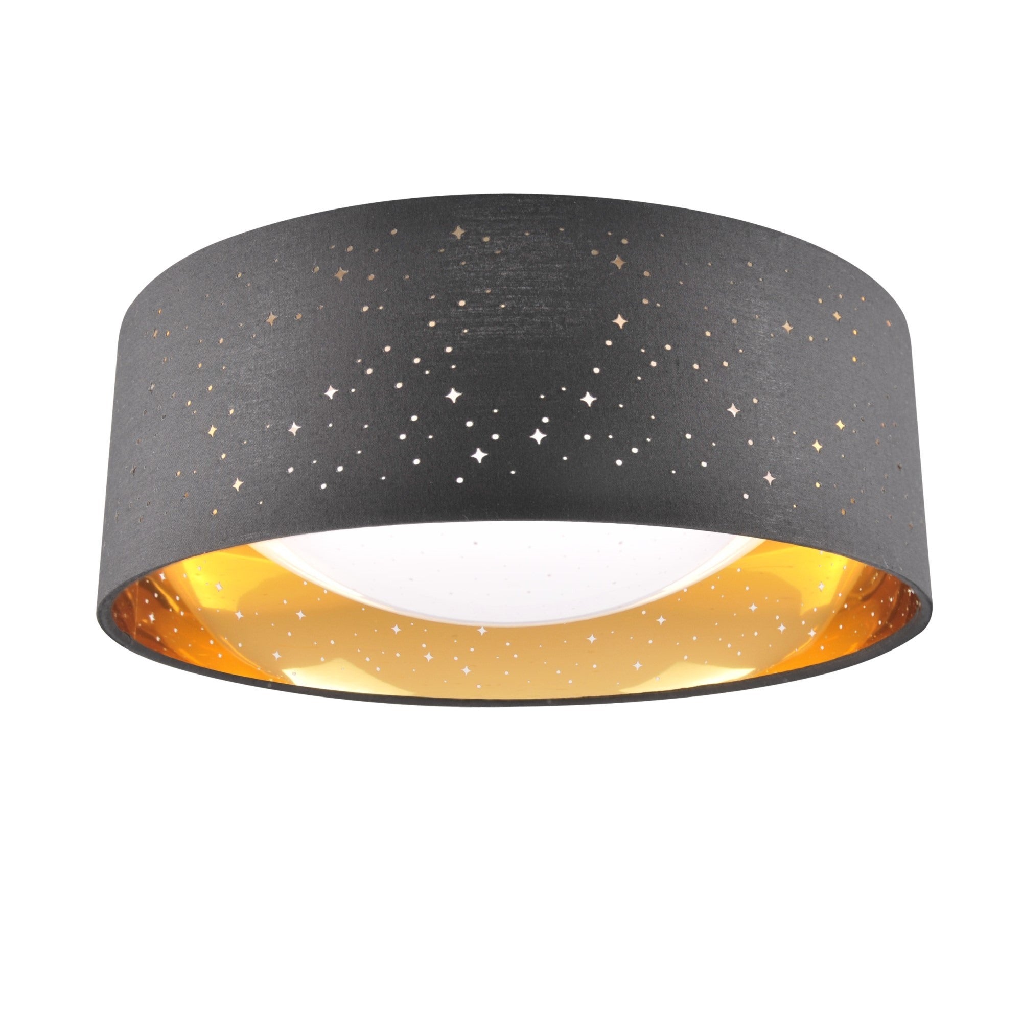 Plafon LED Tuluza 18W 1850 lm, czarno-złoty 1