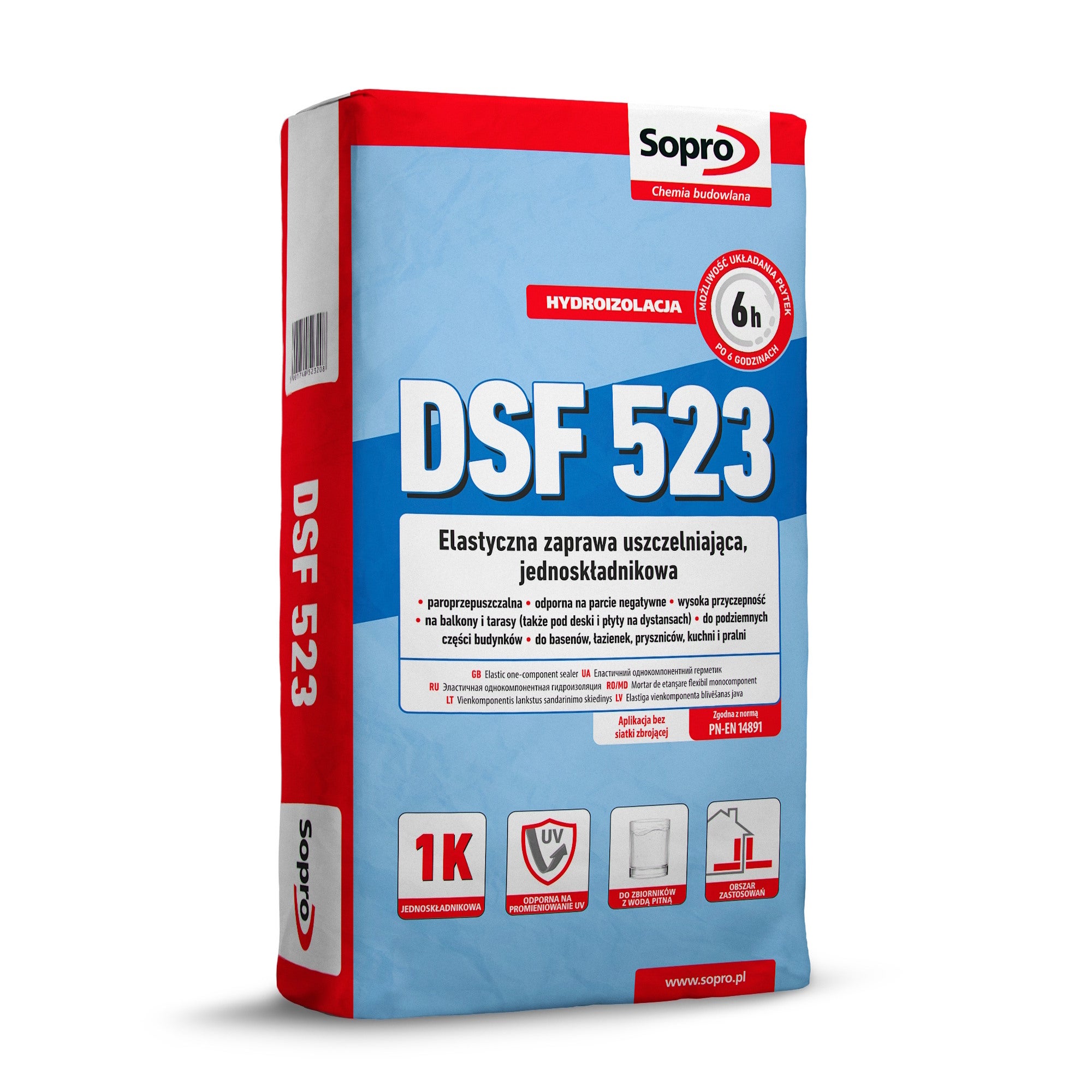 Hydroizolacja DSF 523 Sopro 20 kg