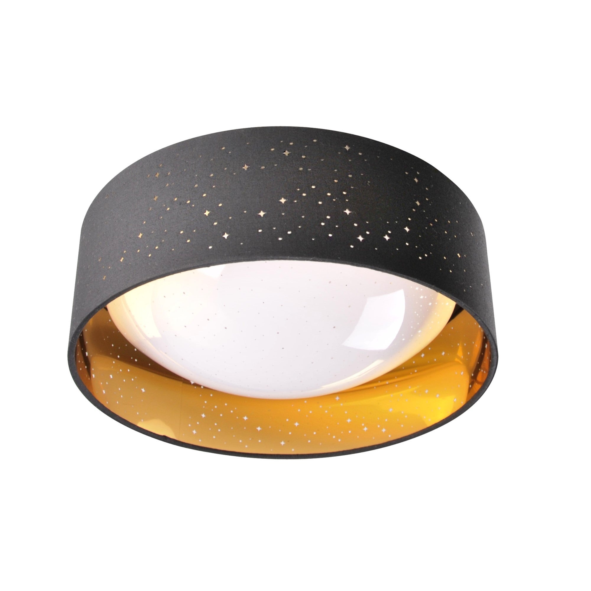 Plafon LED Tuluza 18W 1850 lm, czarno-złoty 3