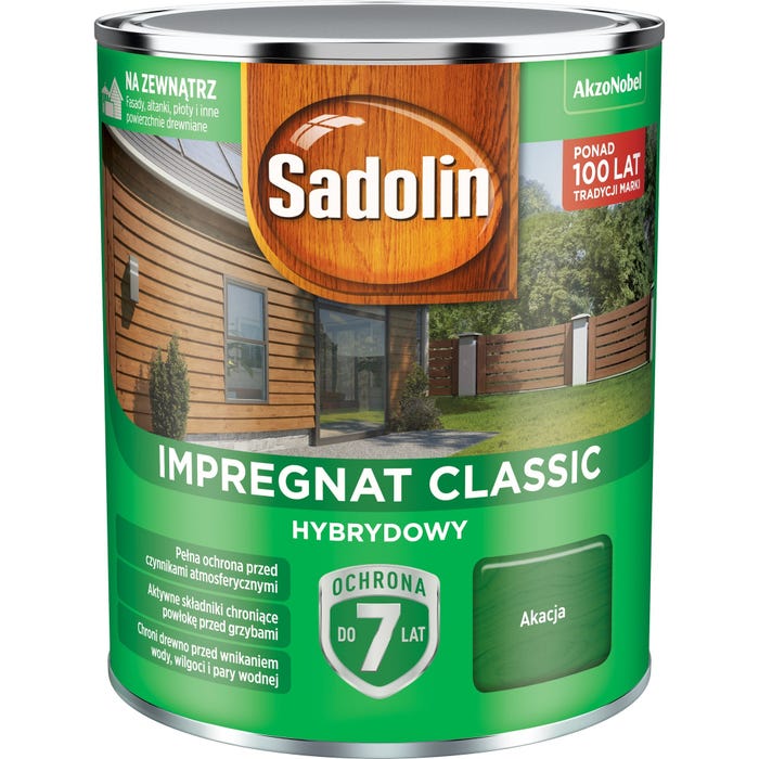 Impregnat hybrydowy Sadolin Classic akacja 0,75l