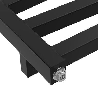 Grzejnik łazienkowy CYRKON 970X500 506W czarny 3