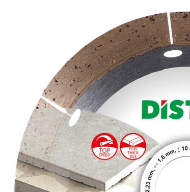 Tarcza diamentowa pełna 115x22.23 mm HARD CERAMICS ADVANCE 1