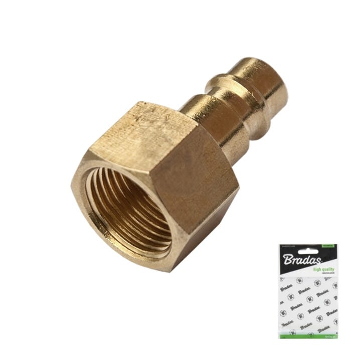 Wtyk mosiężny GW 1/4"