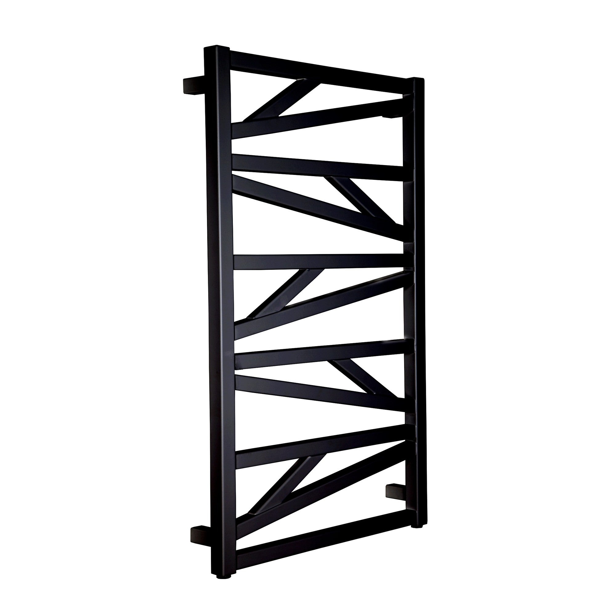 Grzejnik łazienkowy Yuto 90x50 cm, czarny matowy 0