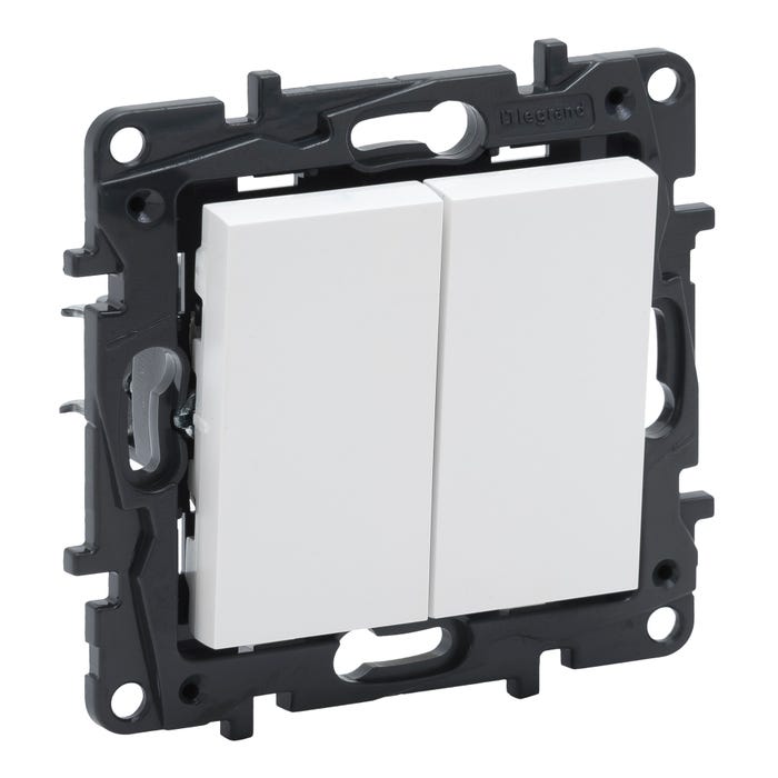 Niloe Step biały łącznik schodowy podwójny