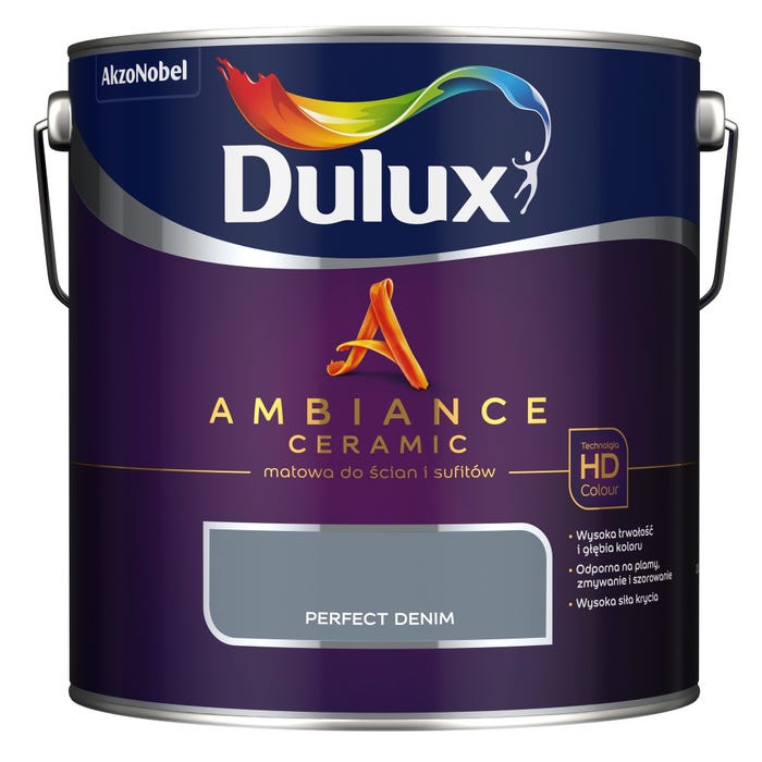 Farba Dulux Ambiance Ceramic perfect denim 2,5l