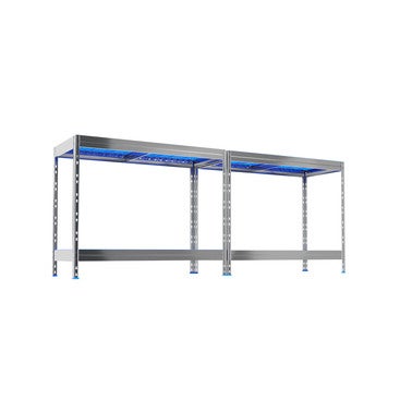 Regał magazynowy Horeca wym. 180x110x50 cm, 5 półek, 175 kg 1