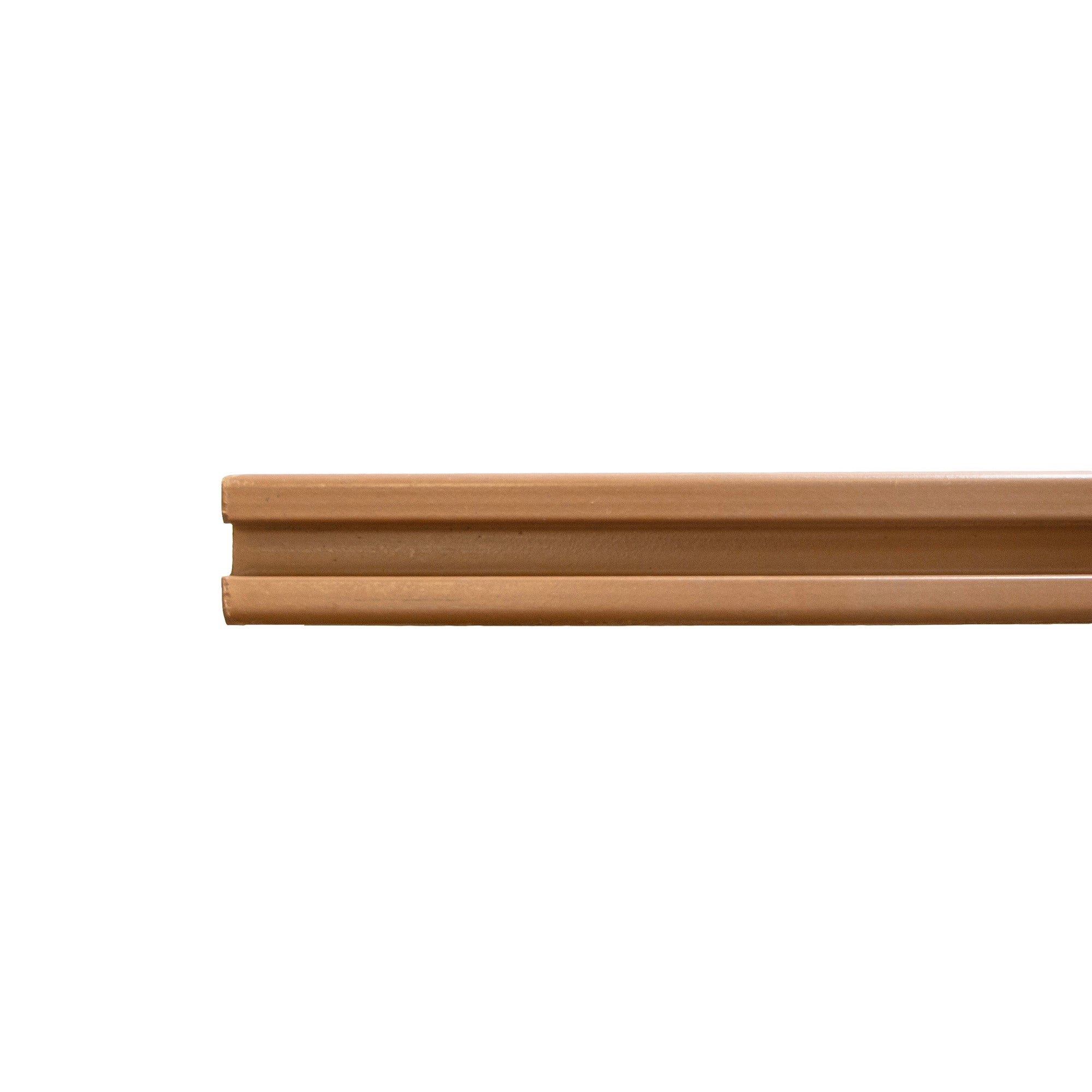 Deska tarasowa, kompozytowy, wym. 25X140X2400 mm, teak 5
