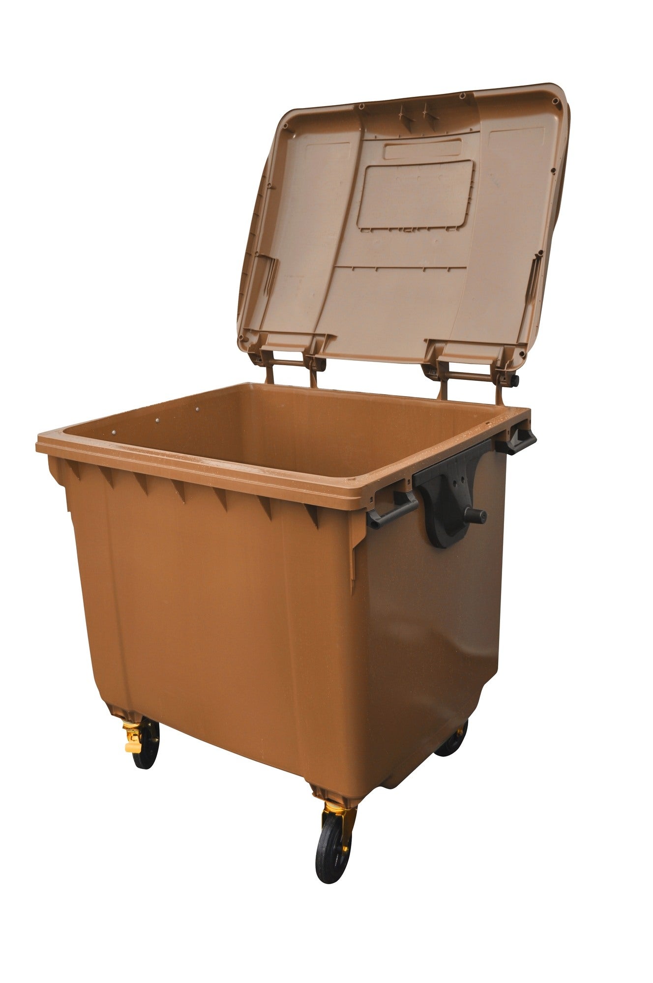 Pojemnik na odpady MGB, poj. 1100L, brązowy 1