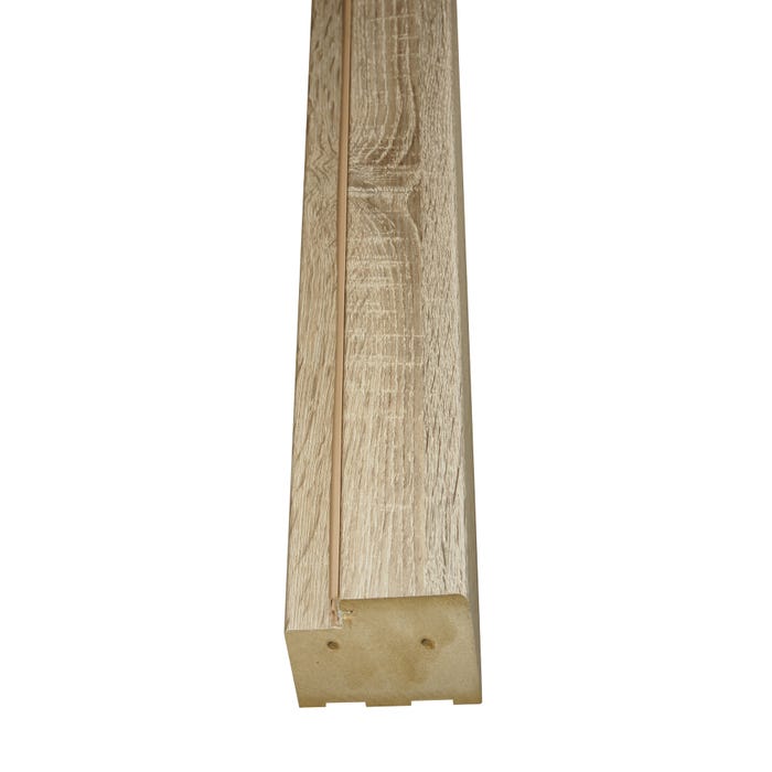 Belka górna ościeznicy stałej, dąb sonoma, 70 cm