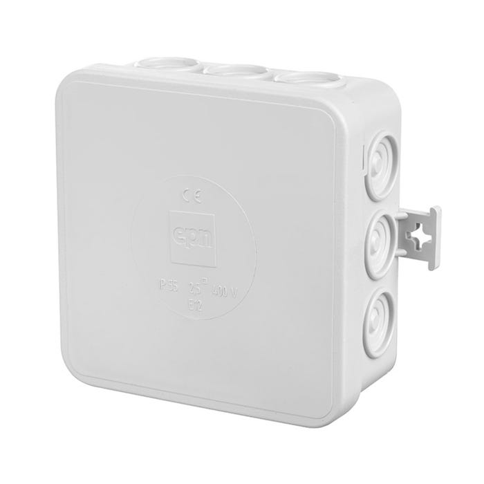 Puszka natynkowa E12 szara IP55