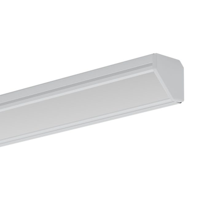 Zestaw profil aluminiowy kątowy do taśm LED 8-10mm lakierowany biały 2m  16x16mm