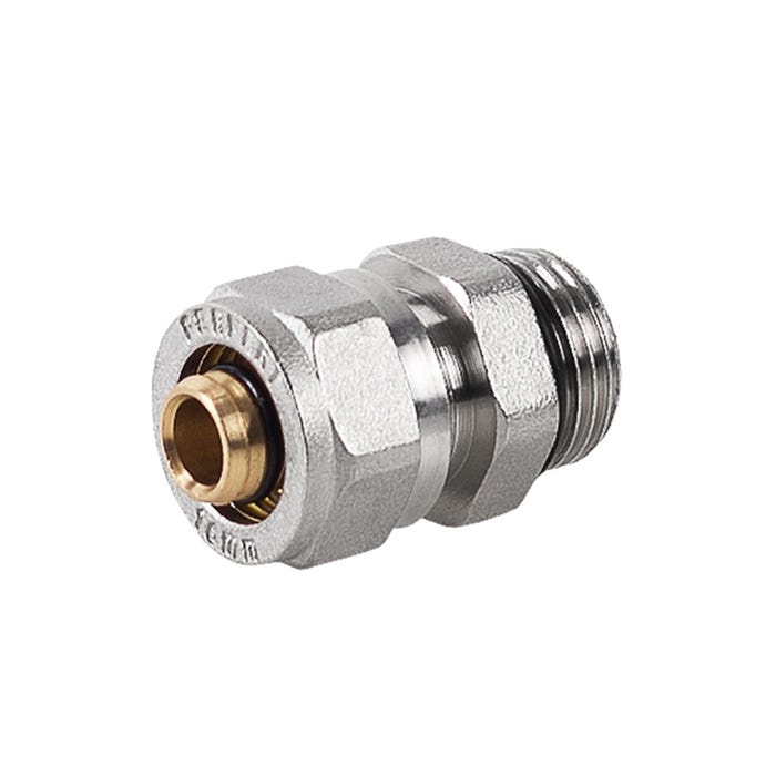 Pex Nypel skręcany GZ 16 mm x 1/2"