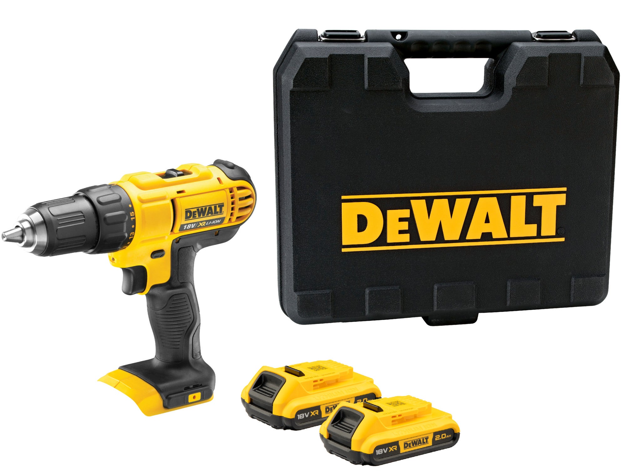 Wiertarko-wkrętarka akumulatorowa 18V DeWALT DCD771D2-QW 2X2AH