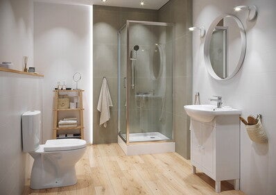 Ścianka prysznicowa Cersanit Zip 90x190 cm EZZG1000063270 1