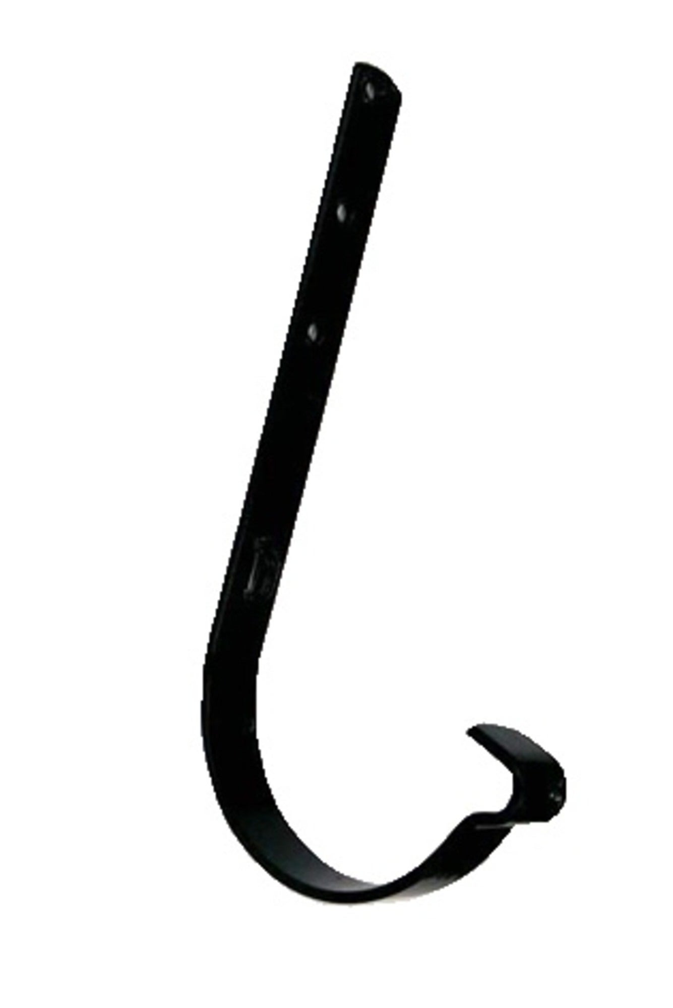 Hak rynnowy długi G80, brązowy metal Scala Plastics