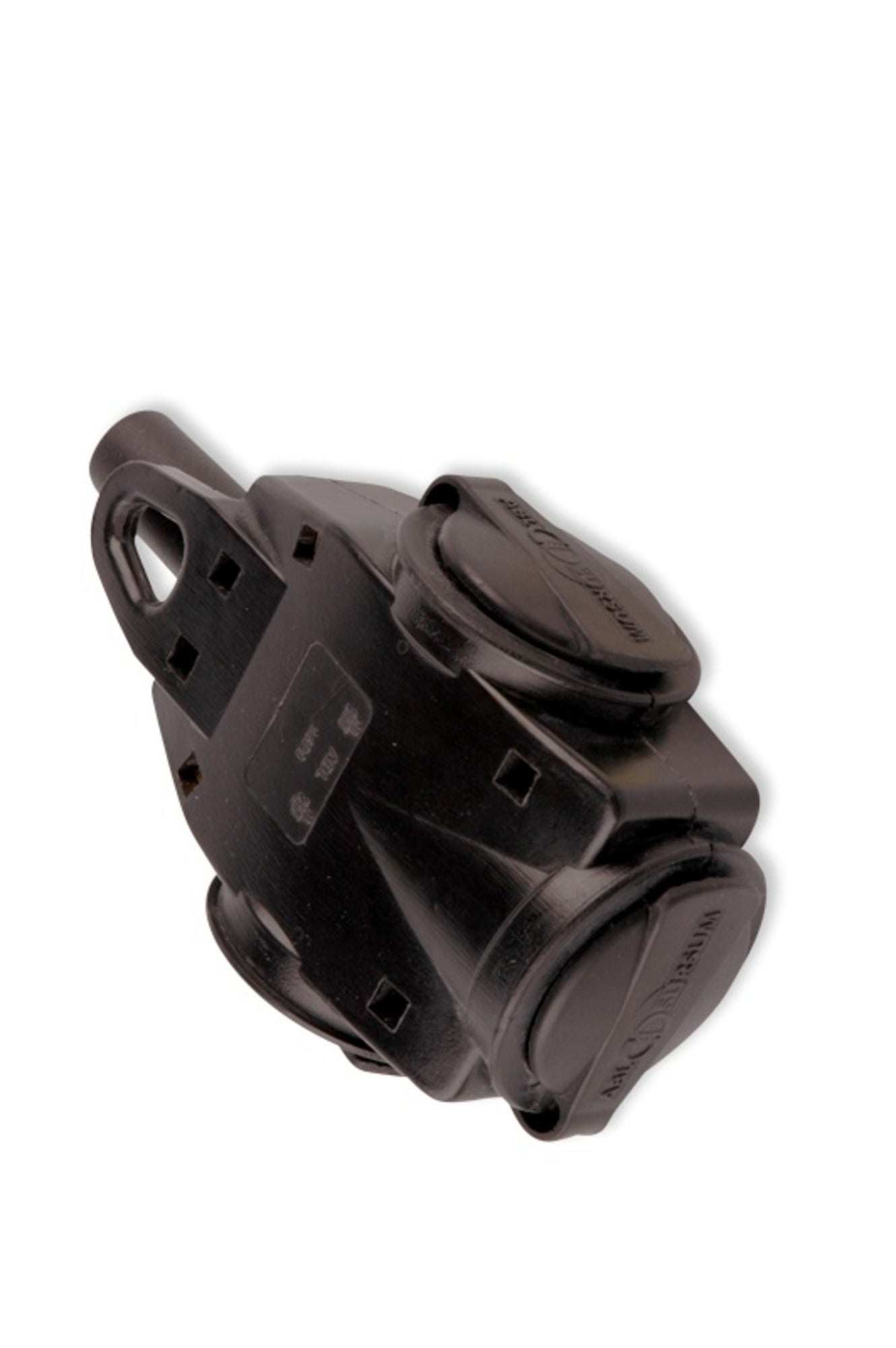 Rozgałęźnik gumowy 16A 3 gniazda z uziemieniem IP44 Pawbol 1