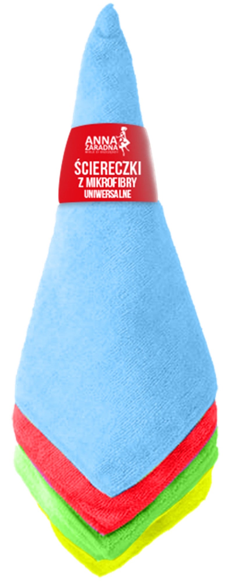 Anna Zaradna Ściereczki z Mikrofibry Uniwersalne 4szt