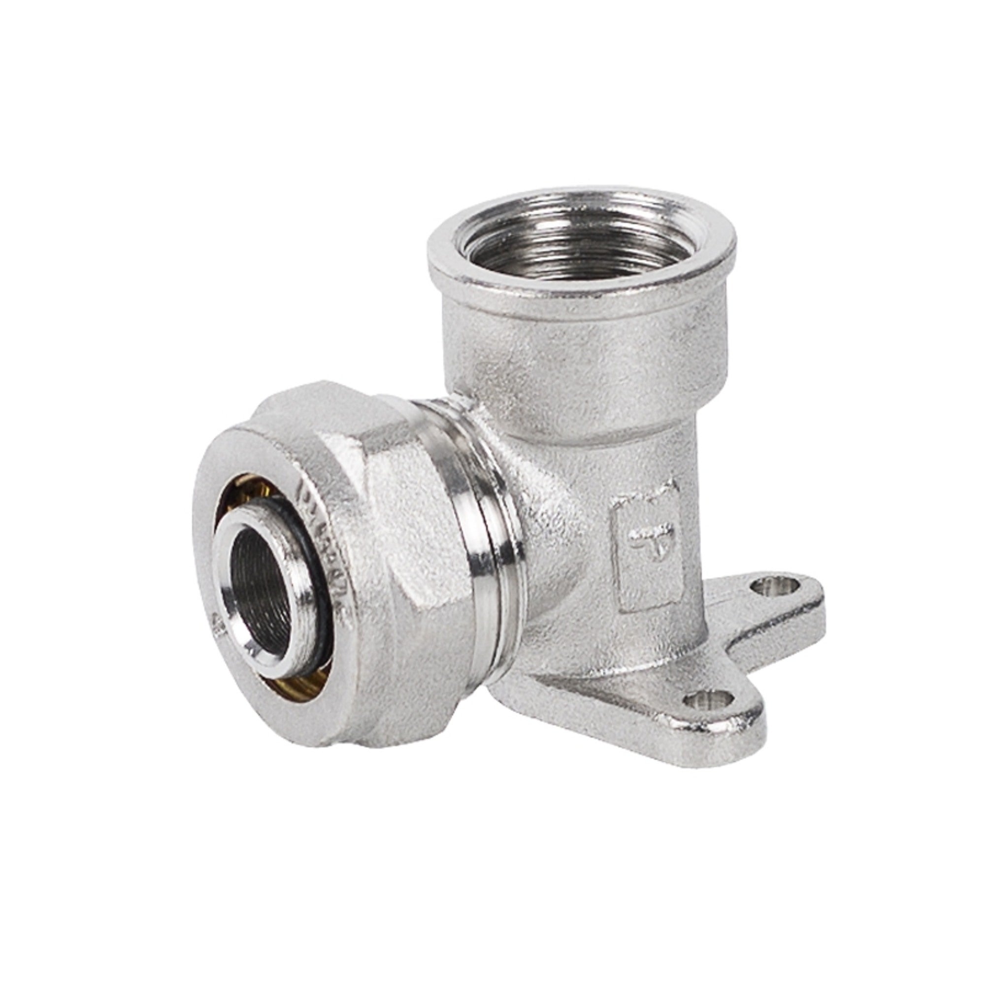 Pex Kolano skręcane z mocowaniem 20 mm x 1/2"