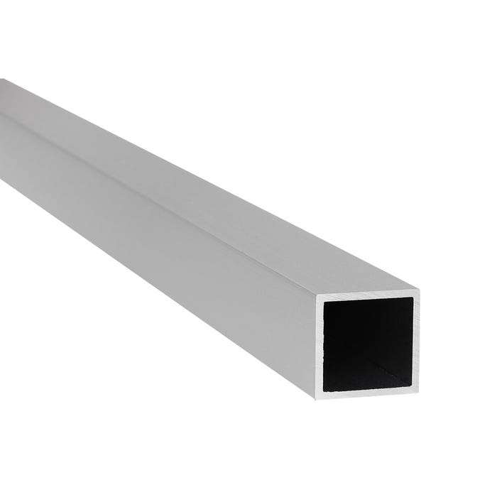 Rurka aluminiowa srebrna 20x20x1.5mm 2m