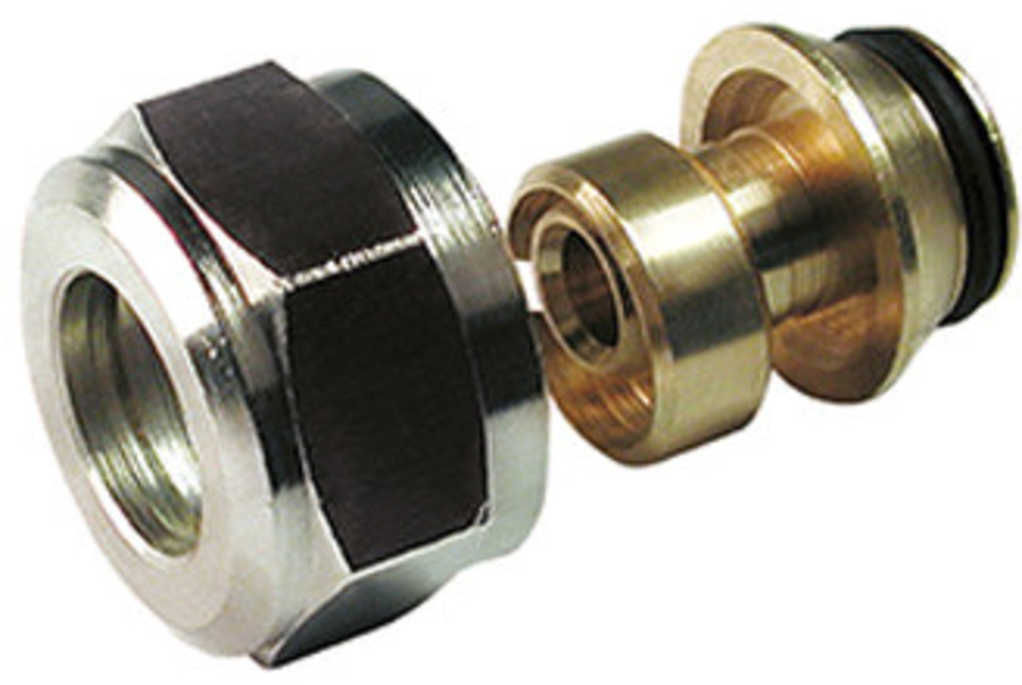 Śrubunek przyłączeniowy 20 mm x 3/4" Tigris M5