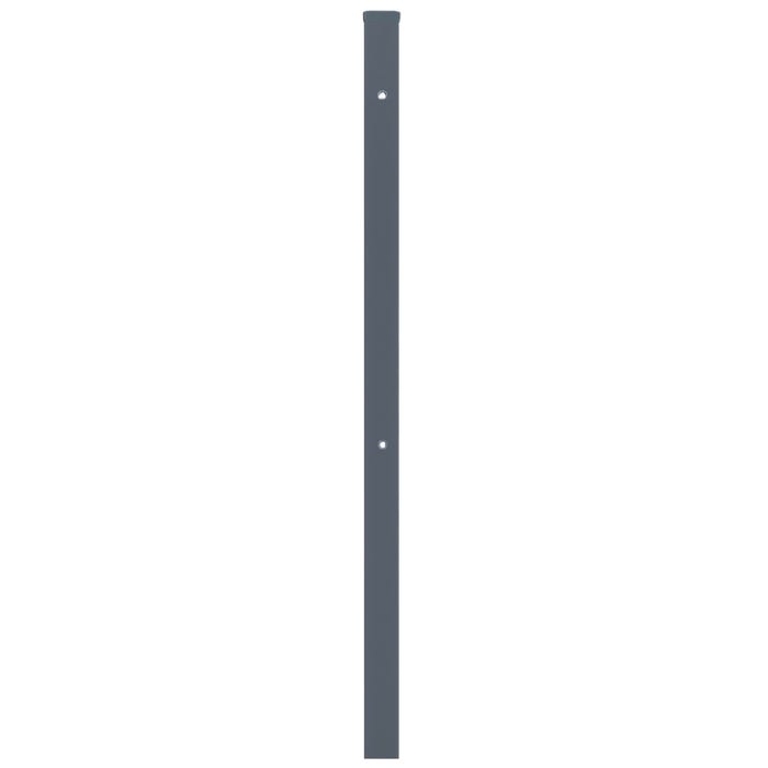 Słupek bramowo-furtkowy antracyt, 200 cm/ 100x100 mm