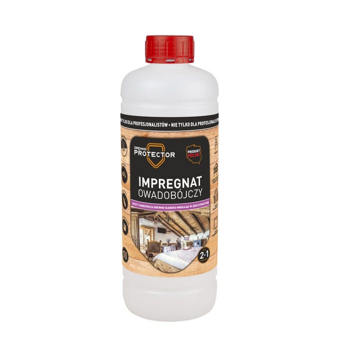 Impregnat do drewna Protector owadobójczy 1l