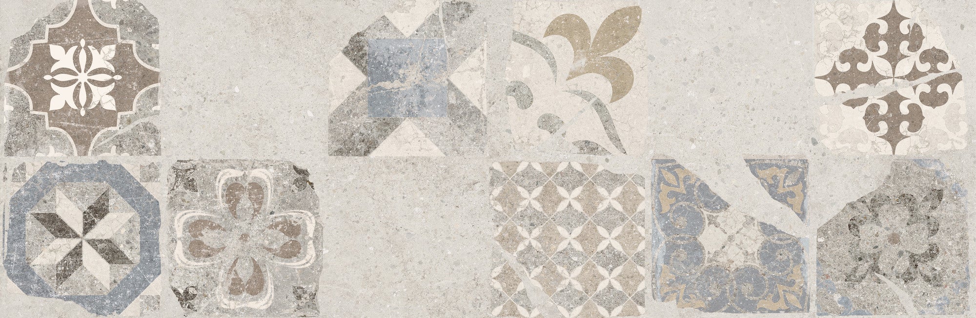 Płytka ścienna Victoria Patchwork 29x89 cm 1.29m2