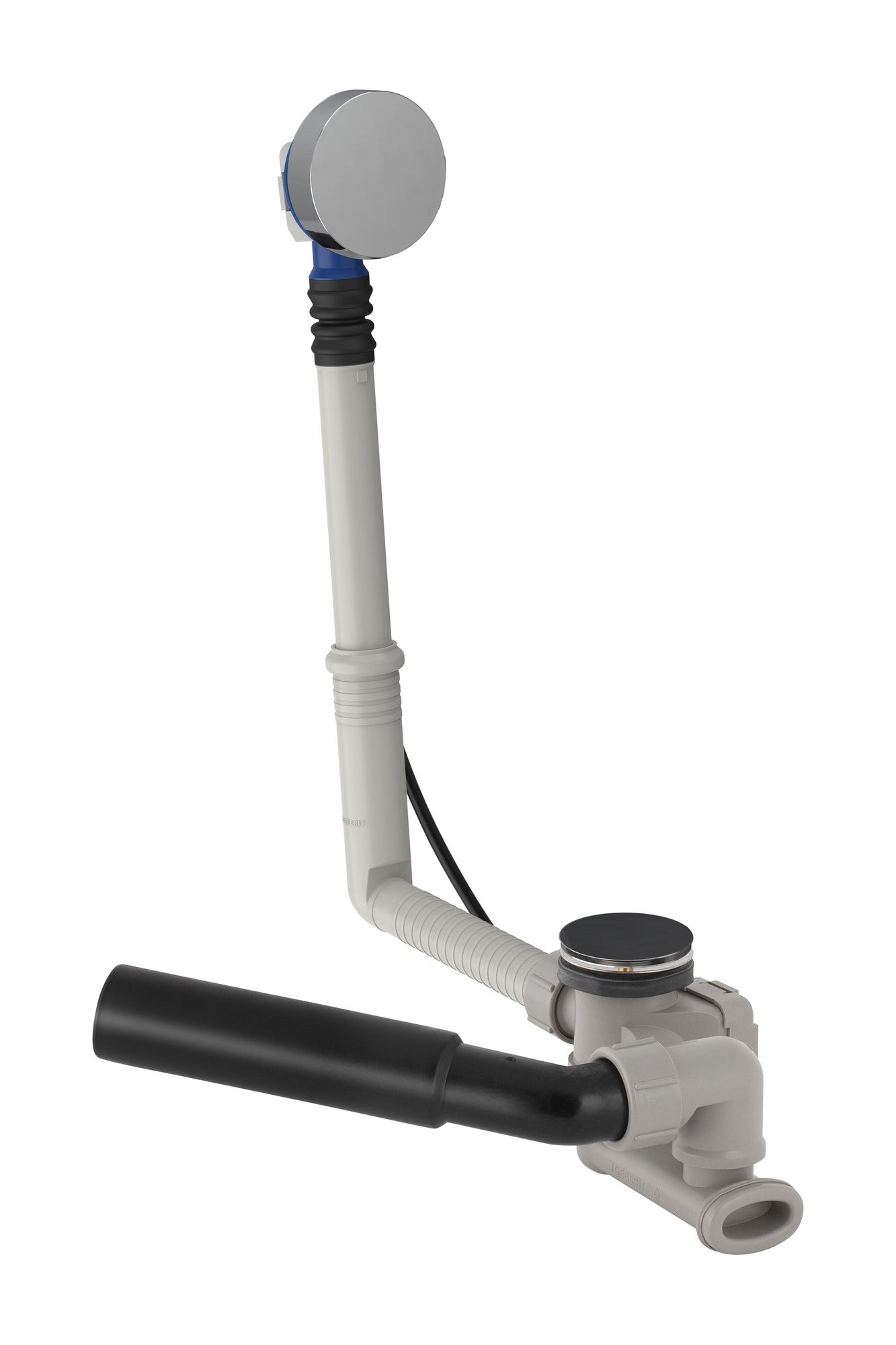 Syfon wannowy klik-klak 52 mm chrom