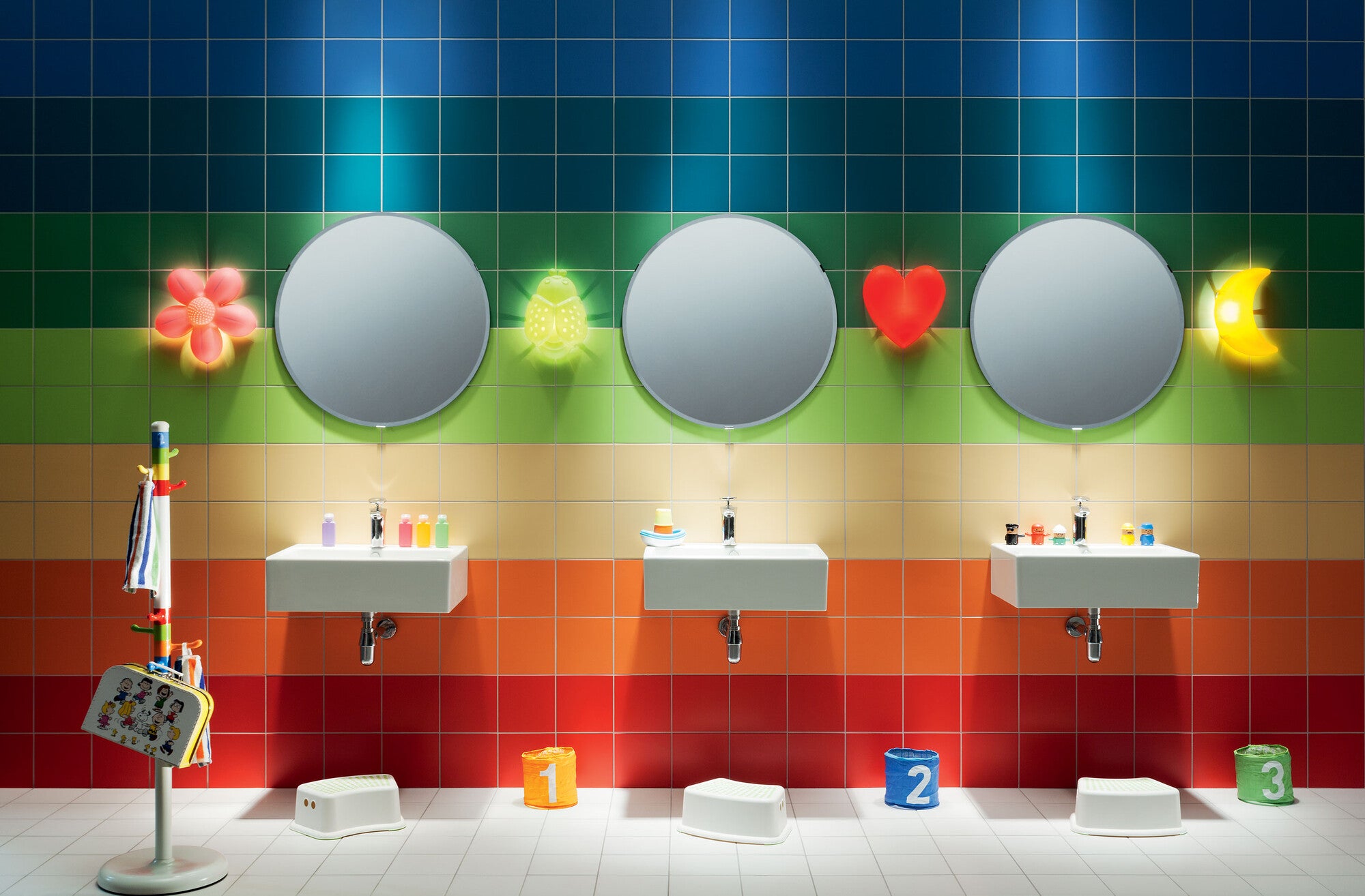 Płytka ścienna Pastel pomarańczowy mat 20x20 cm 1m2 1