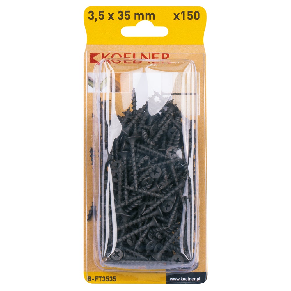 Wkręt do płyt G-K 3.5x35 mm (150 szt.) 1