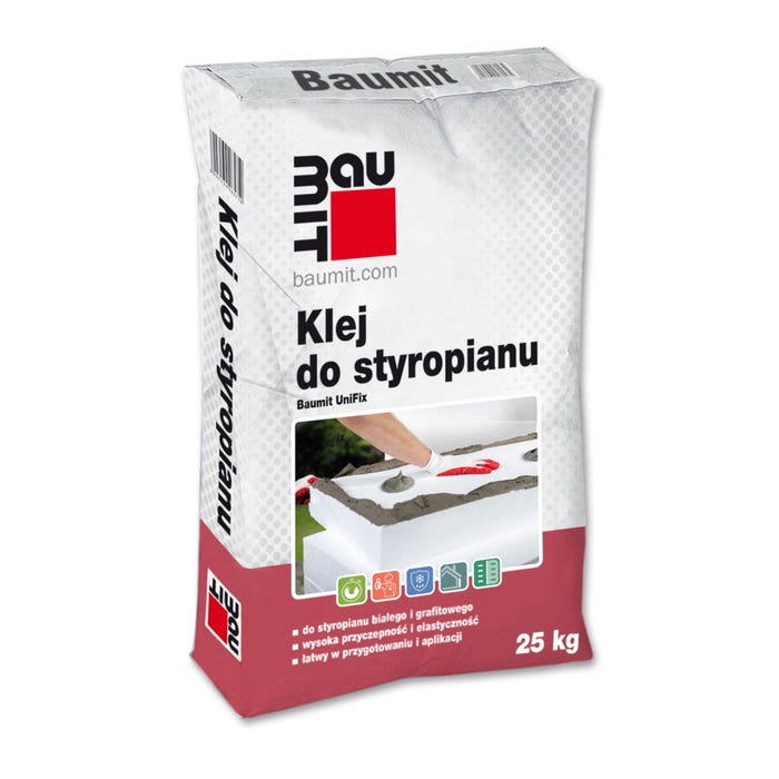 Klej do styropianu Baumit UniFix 25 kg