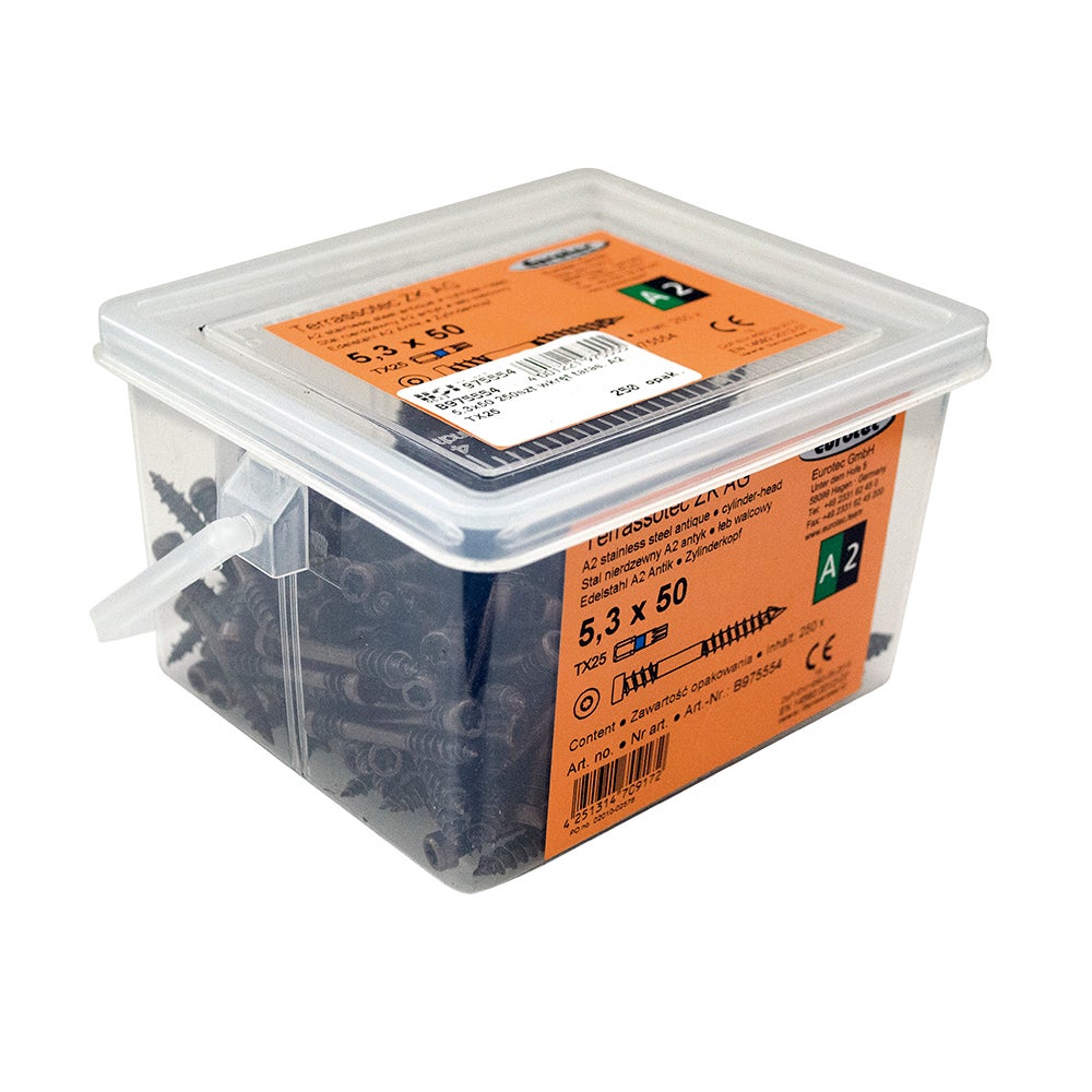 Wkręt tarasowy 5.3x50 mm (250 szt.) 1