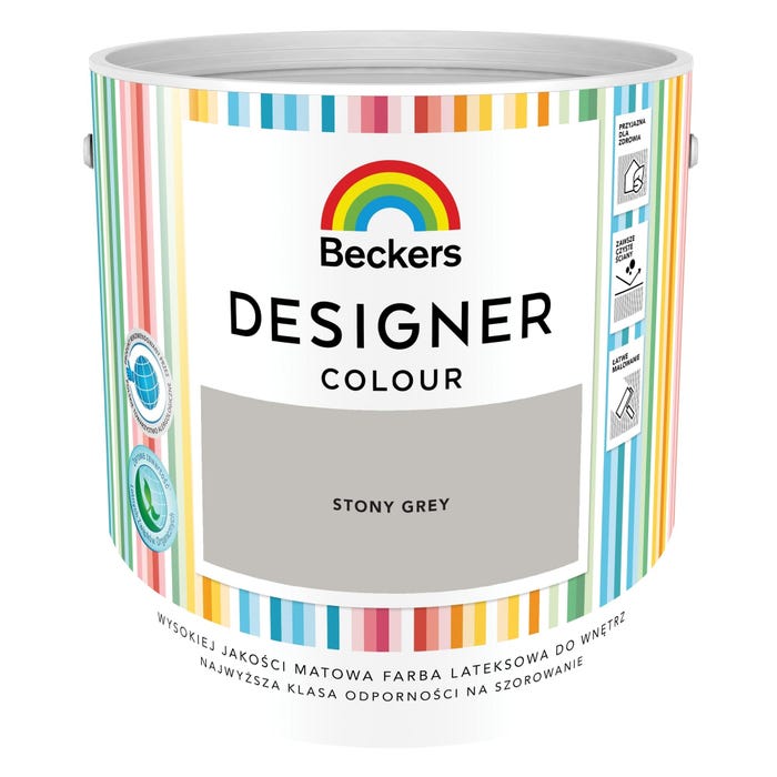 Farba Beckers Designer Colour stony grey 2,5l