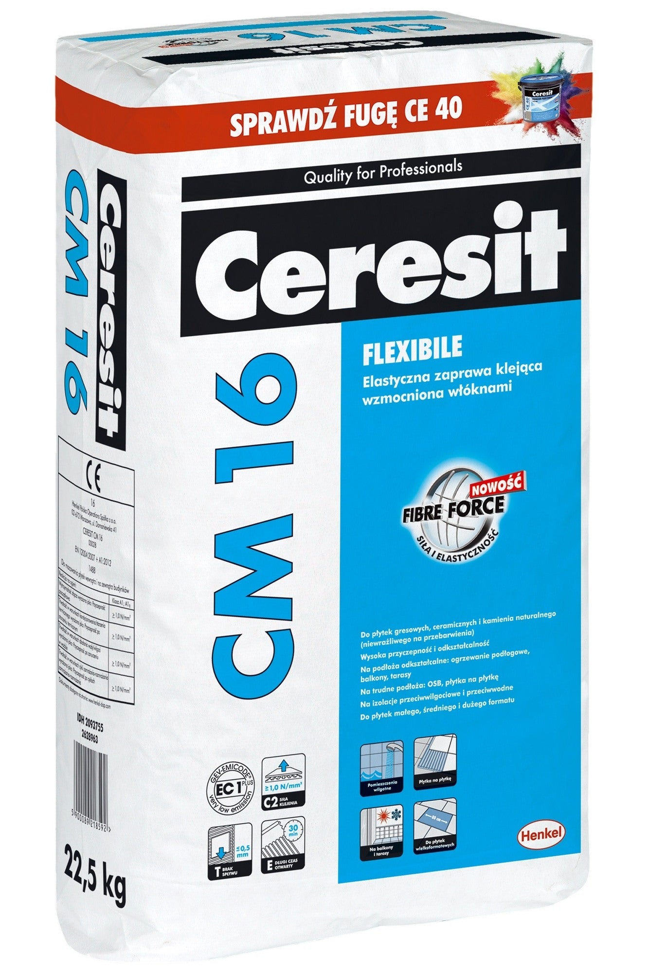 Zaprawa klejowa CM16 22.5 kg 1