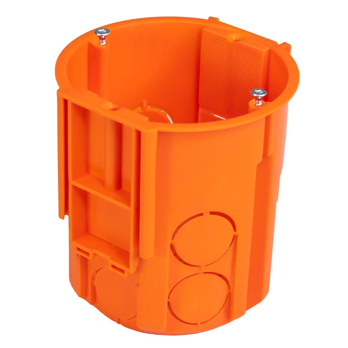 Puszka podtynkowa głęboka 80mm łączona z wkrętami Ø 60mm