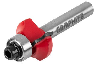 Frez kształtowy z łożyskiem, zaokrąglający 19x6,5 mm, trzpień 6 mm 5