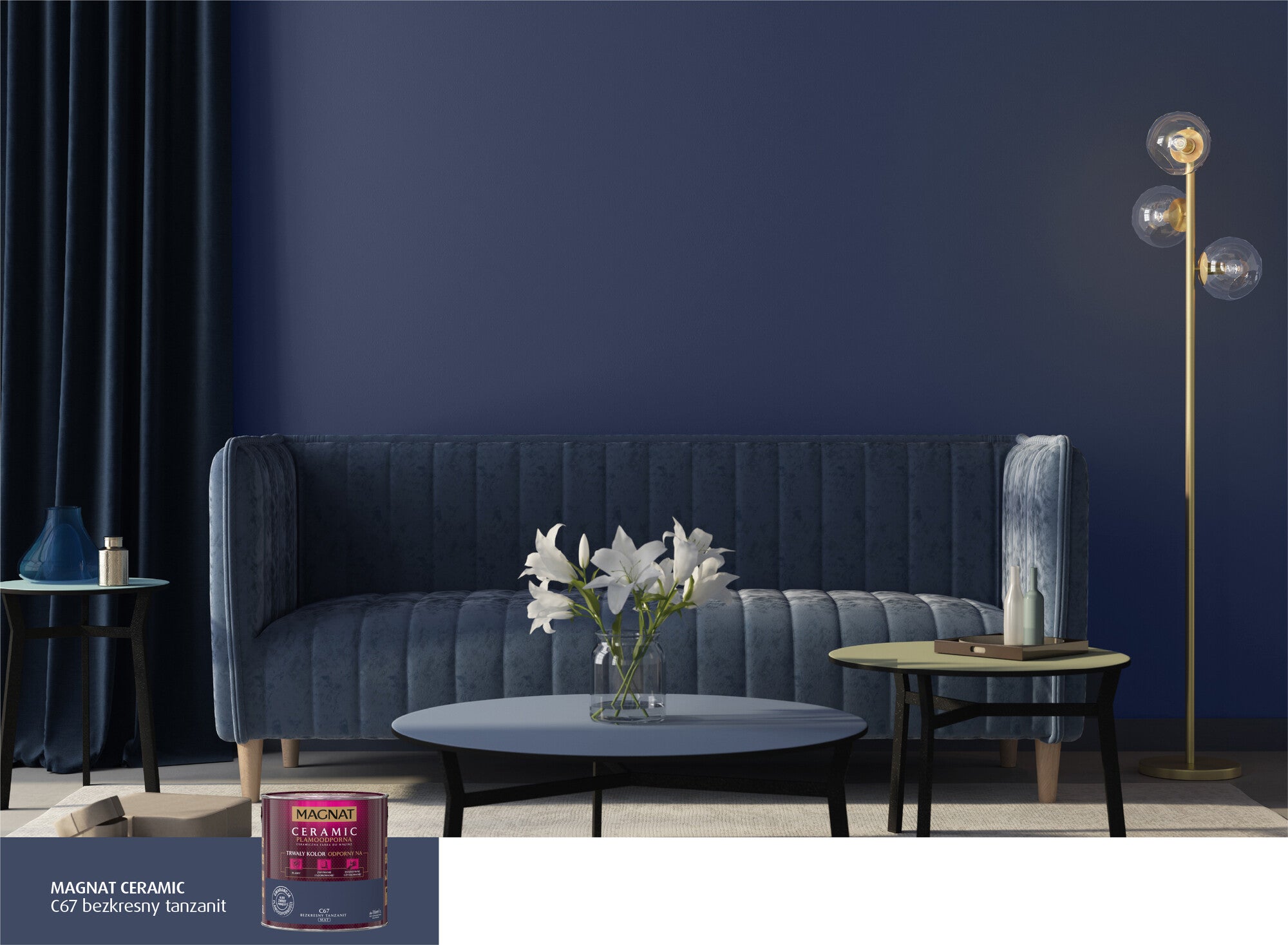 Farba Magnat Ceramic bezkresny tanzanit 2,5l 1