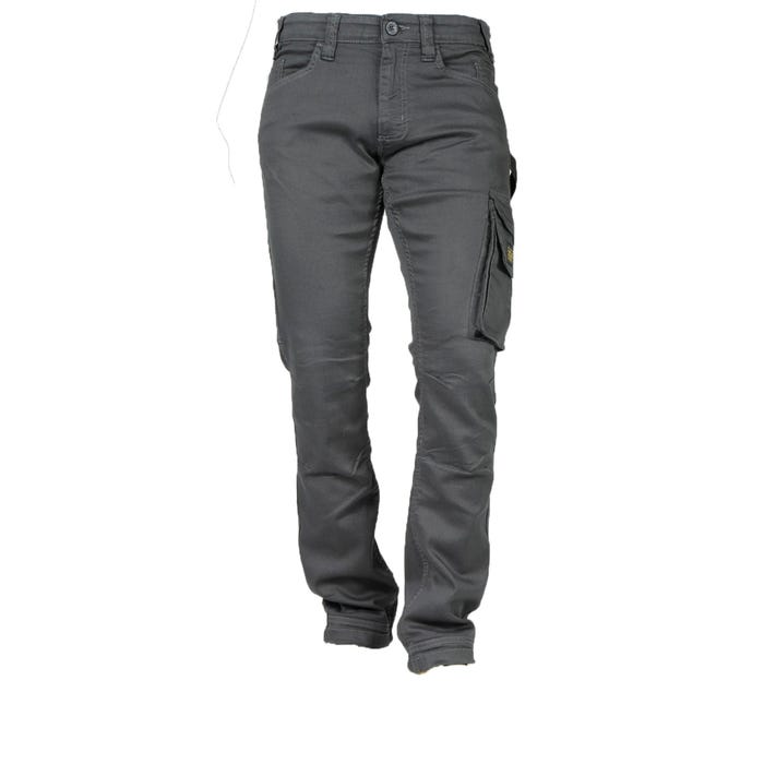 Spodnie jeansowe MULTI POCKETS Rica Levy, rozm. M (42)