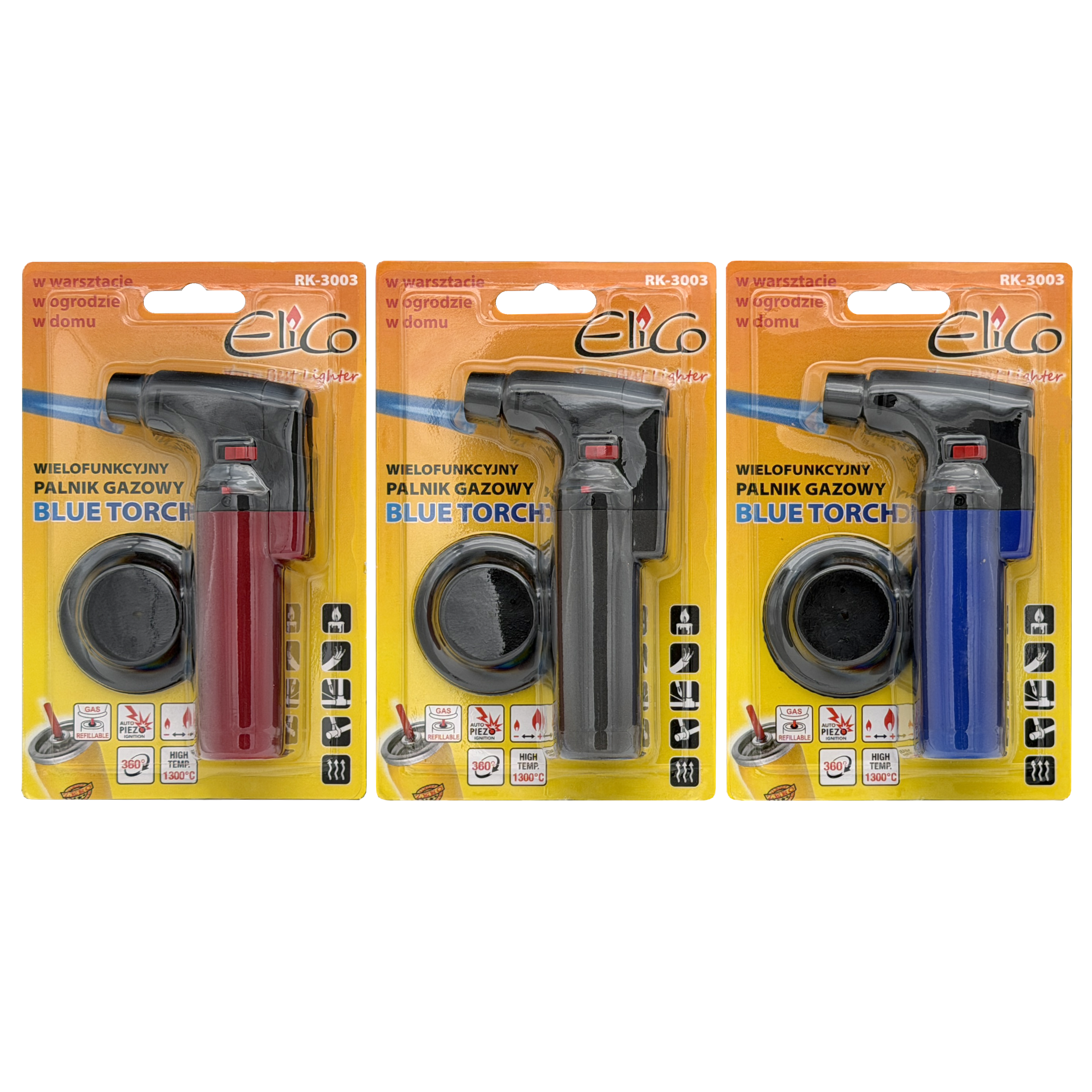 Palnik wielofunkcyjny ELICO BLUE TORCH RK-3001 1