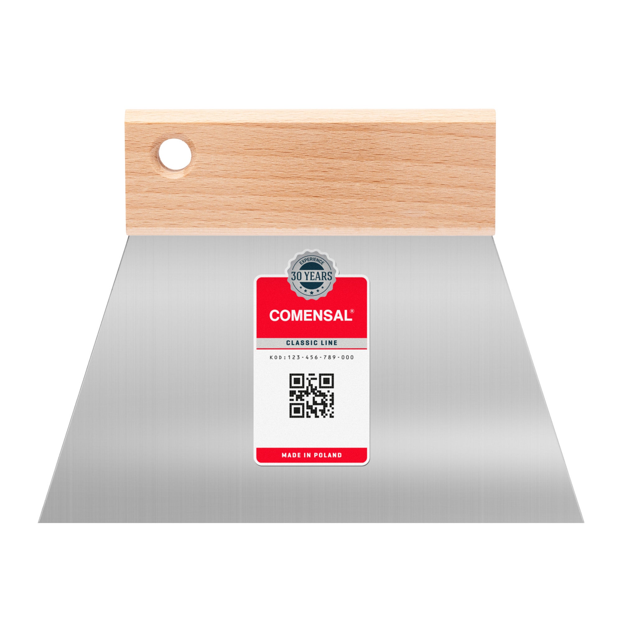 Szpachla trapezowa gładka 150 mm