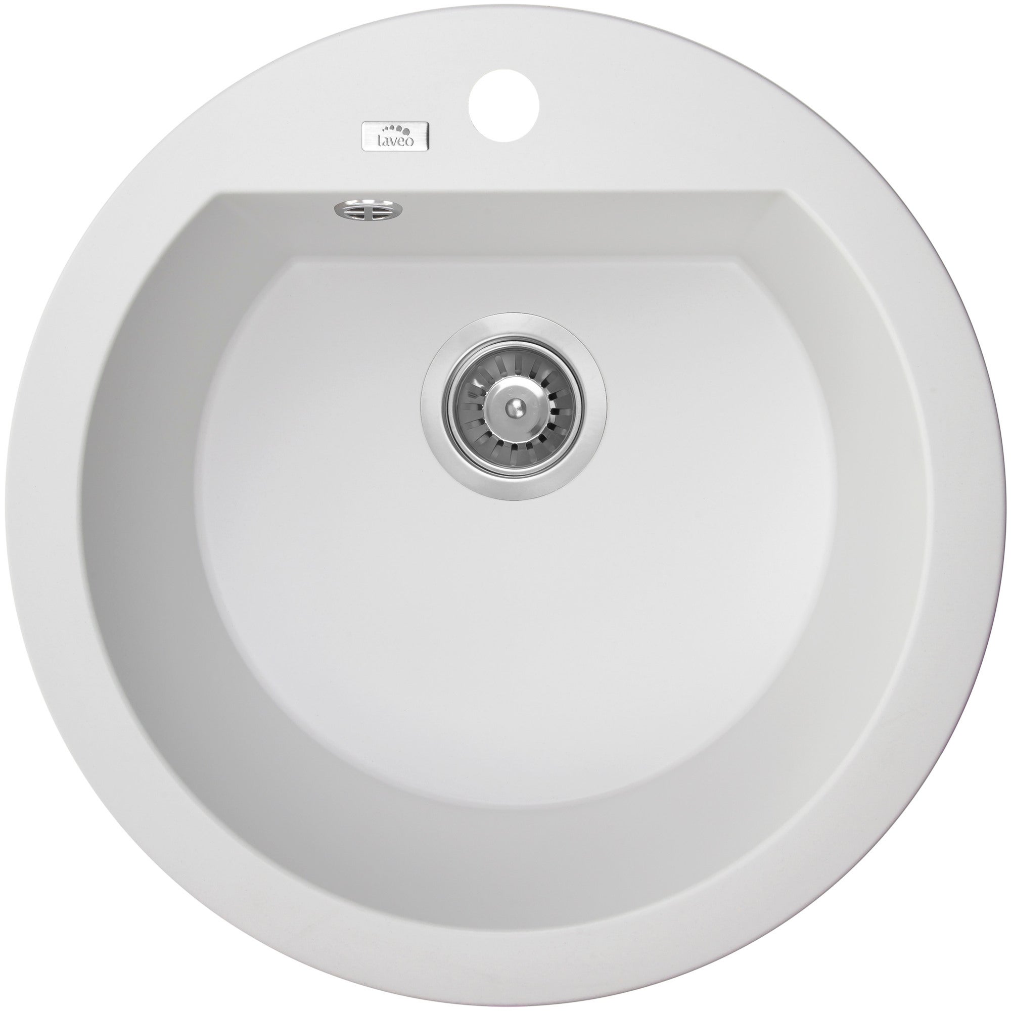 Zlewozmywak granitowy Laveo Dafne Ø 51 cm 