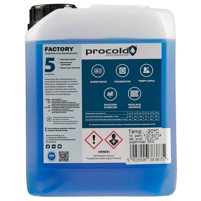 Płyn do grzejników PROCOLD GLIKOL