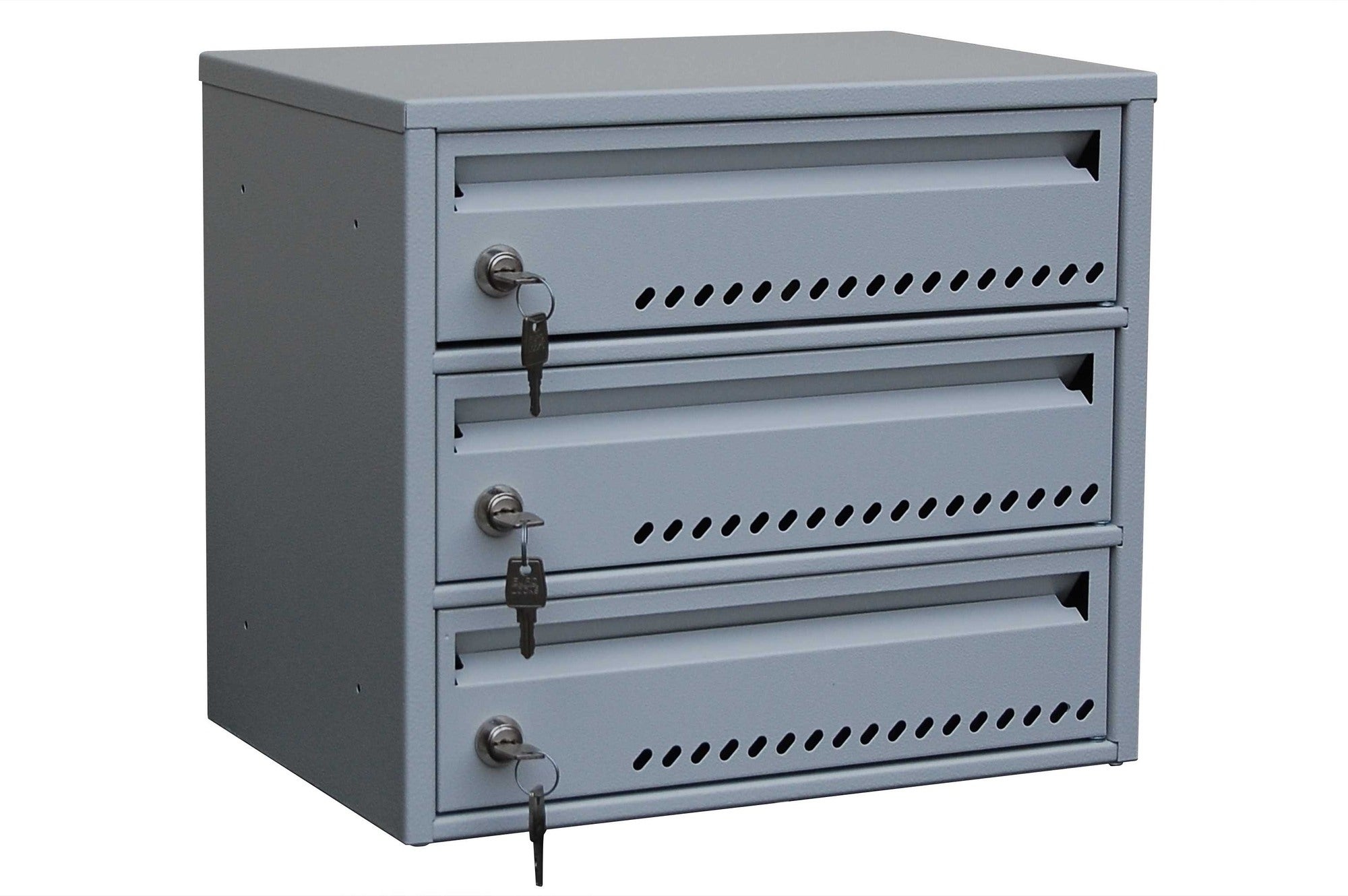 Skrzynka na listy 3-komorowa lokatorska