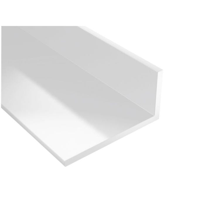 Kątownik PCV biały 1000x25x20x2 mm
