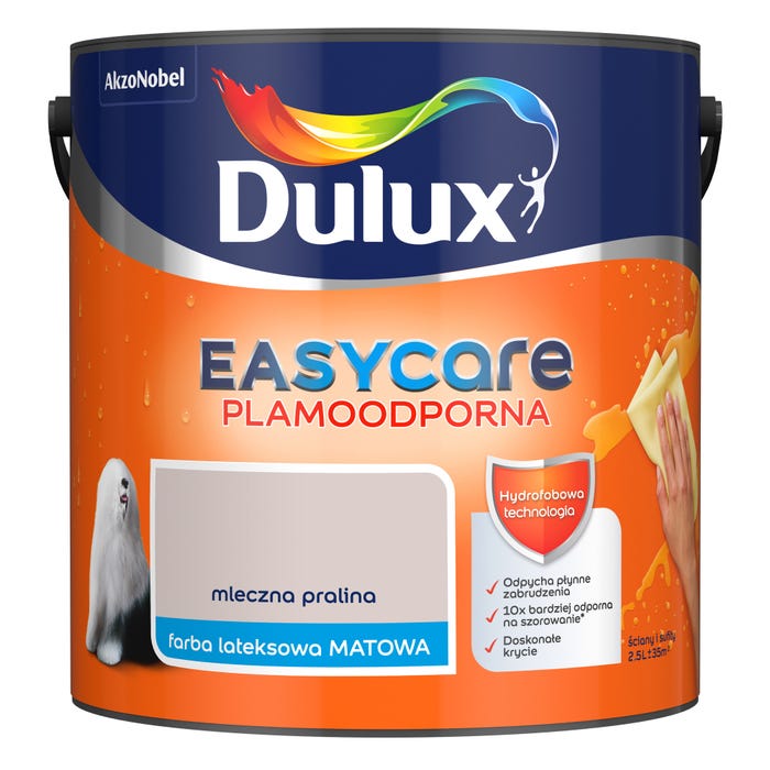 Farba Dulux EasyCare mleczna pralina 2,5l