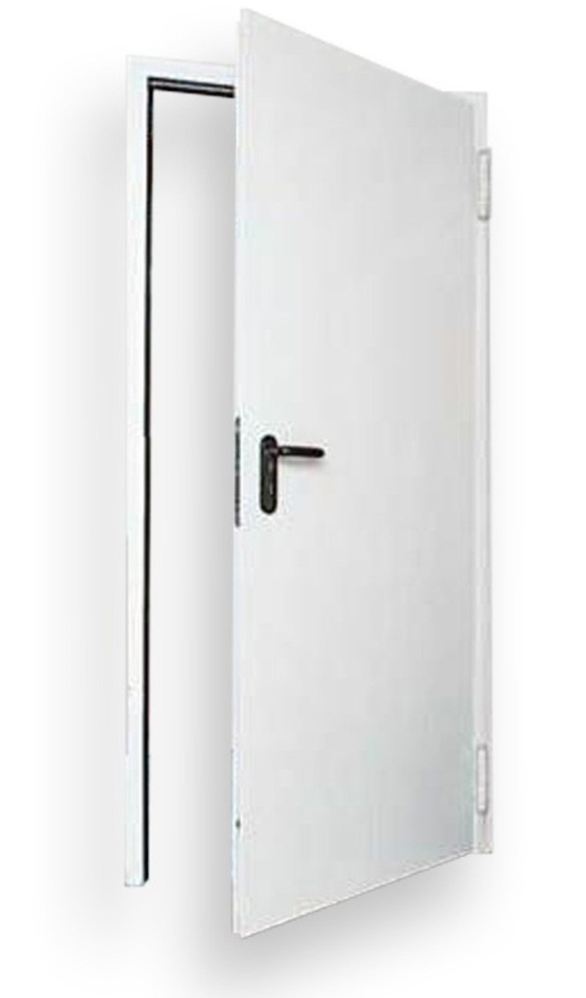 Drzwi techniczne stalowe ECO 80 uniwersalne Białe 1